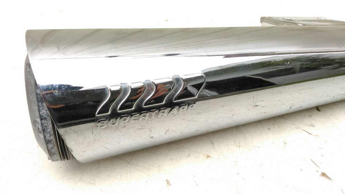 sr400 スーパートラップ4インチ メッキ マフラー 【公式通販】