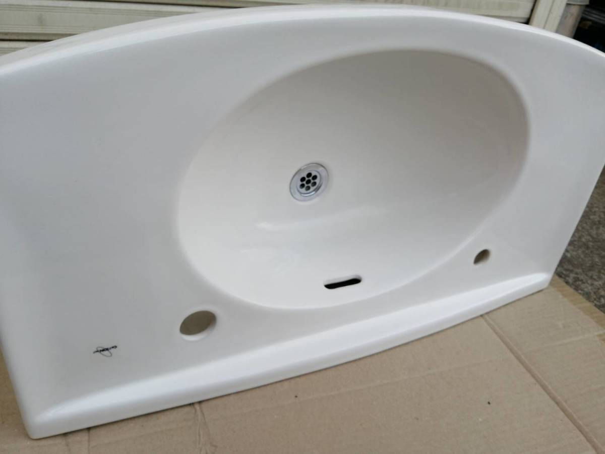 ☆TOTO☆CeFiONtect☆L270CM☆#N11 ペールホワイト☆壁掛洗面器☆陶器