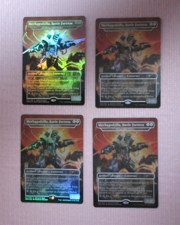 Mtg Foil 英語版 プロモ 戦闘要塞 メカゴジラ Mechagodzilla Battle Fortress 搭載歩行機械 Hangarback Walker 3枚まで 即決 の落札情報詳細 ヤフオク落札価格情報 オークフリー スマートフォン版