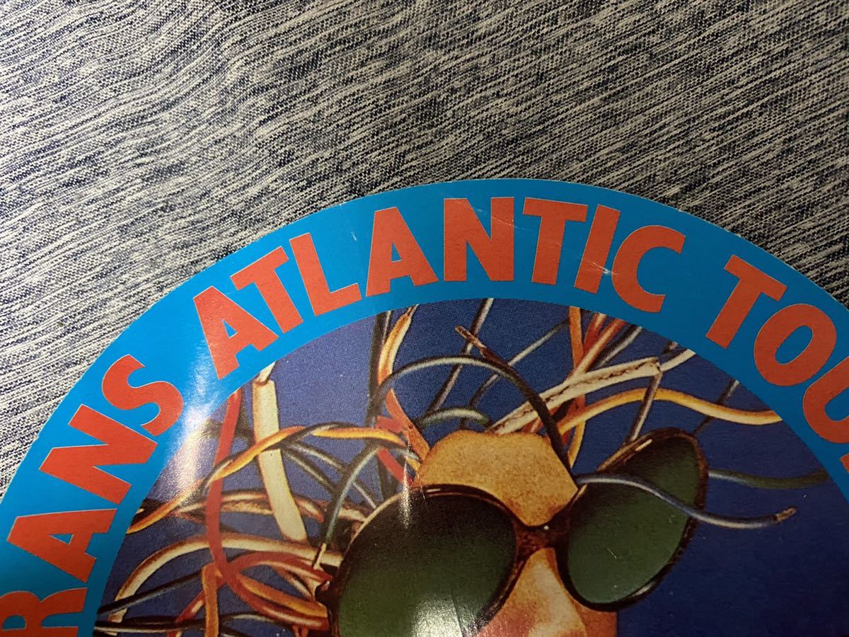 非売品YMO Trans Atlantic tour ステッカー 二枚組 YMO 坂本龍一 細野