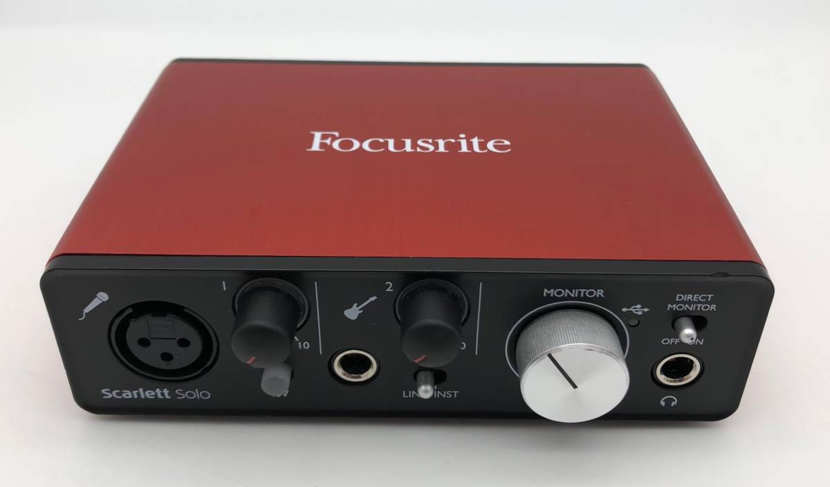 Focusrite Scarlett 2i4 USBオーディオインターフェイス 2イン4
