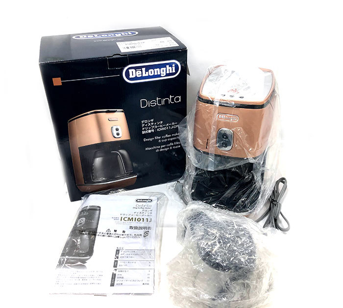 新品】▽未使用品 DeLonghi デロンギ ディスティンタ ドリップコーヒー