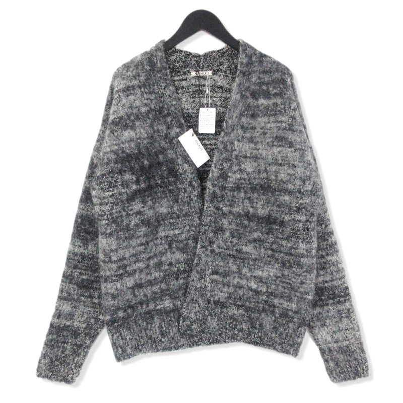 AURALEE オーラリー WOOL ALPACA FELT カーディガン ファッシ