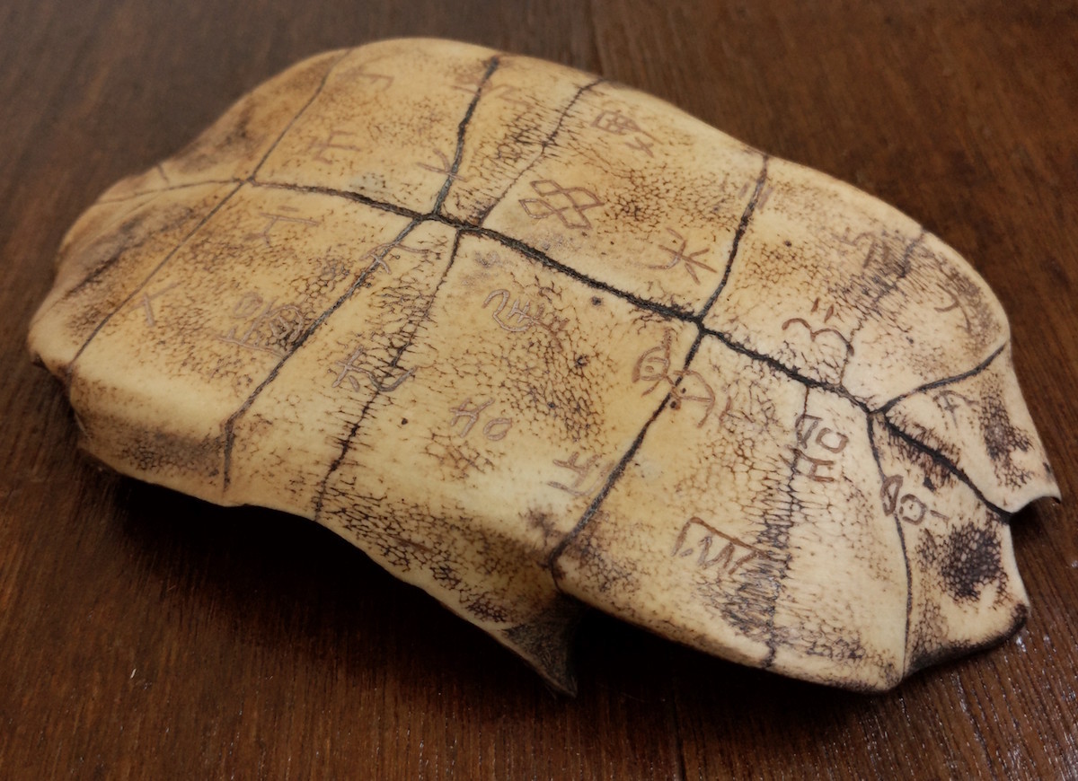 中国美術 紫泥 刻文字 亀甲羅 一対(HA532) 中国美術 紫泥 刻文字 亀甲羅 一対(HA532)