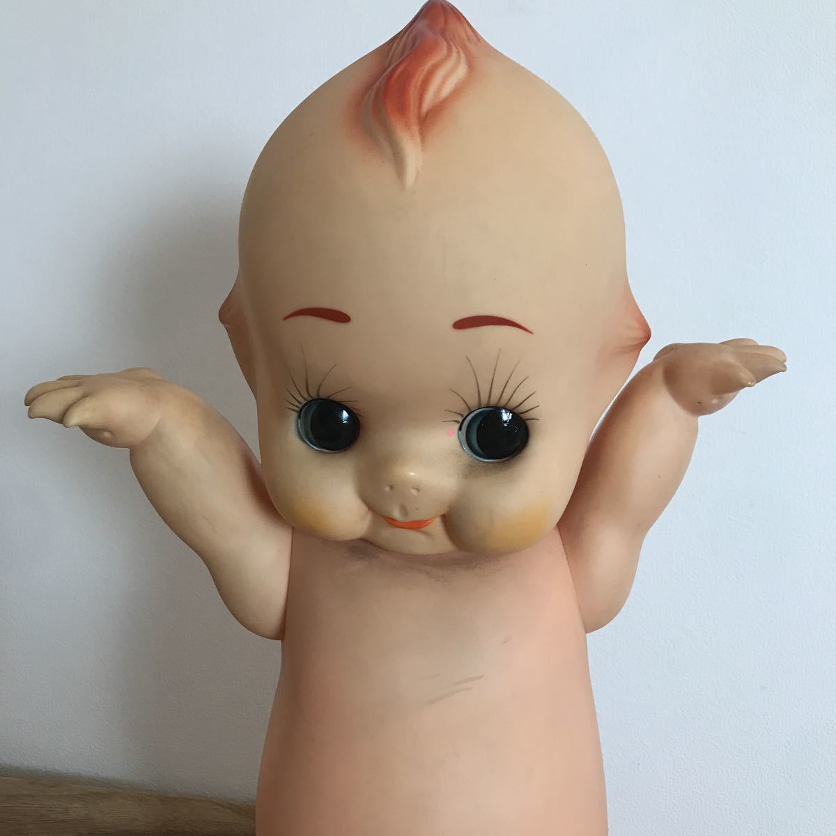 33 266 Y80 キューピー人形 キューピーちゃん 特大 置物 置き物 昭和レトロ キューピー インテリア の落札情報詳細 ヤフオク落札価格情報 オークフリー スマートフォン版