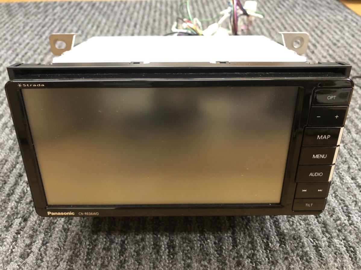 パナソニック Panasonic カーナビ ストラーダ Strada Sdカーナビステーション Cn Re06wd 中古 メモリーナビ 完動 の落札情報詳細 ヤフオク落札価格情報 オークフリー スマートフォン版