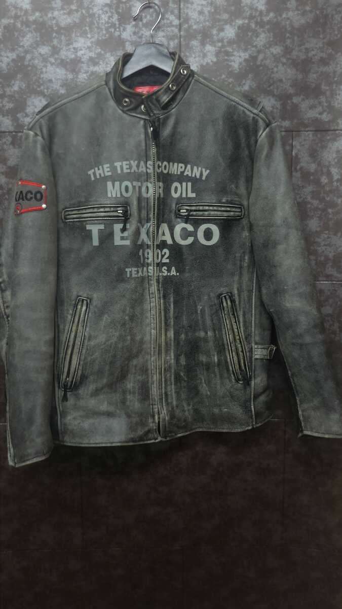 TEXACOテキサコ 革ジャン（Lightning フォトプリントTee “TEXACO