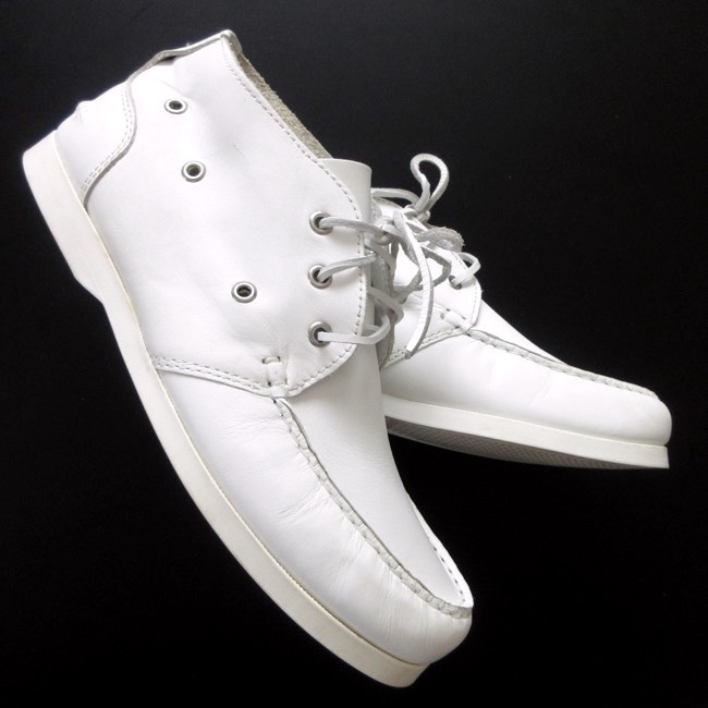 Storm ストーム ポルトガル 海男のサーフスタイルに 本革 デッキシューズ ホワイト 43 の落札情報詳細 ヤフオク落札価格情報 オークフリー スマートフォン版