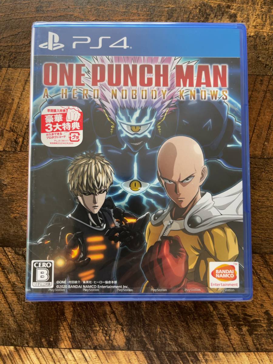 新品 Ps4ソフト ワンパンマン One Punch Man A Hero Nobody Knows新品未開封 の落札情報詳細 ヤフオク落札価格情報 オークフリー