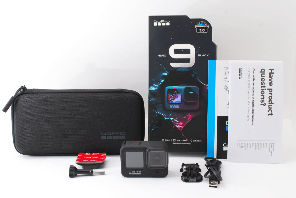 ◇極上美品◇即決あり◇ゴープロ GoPro HERO9 BLACK CHDHX-901-FW