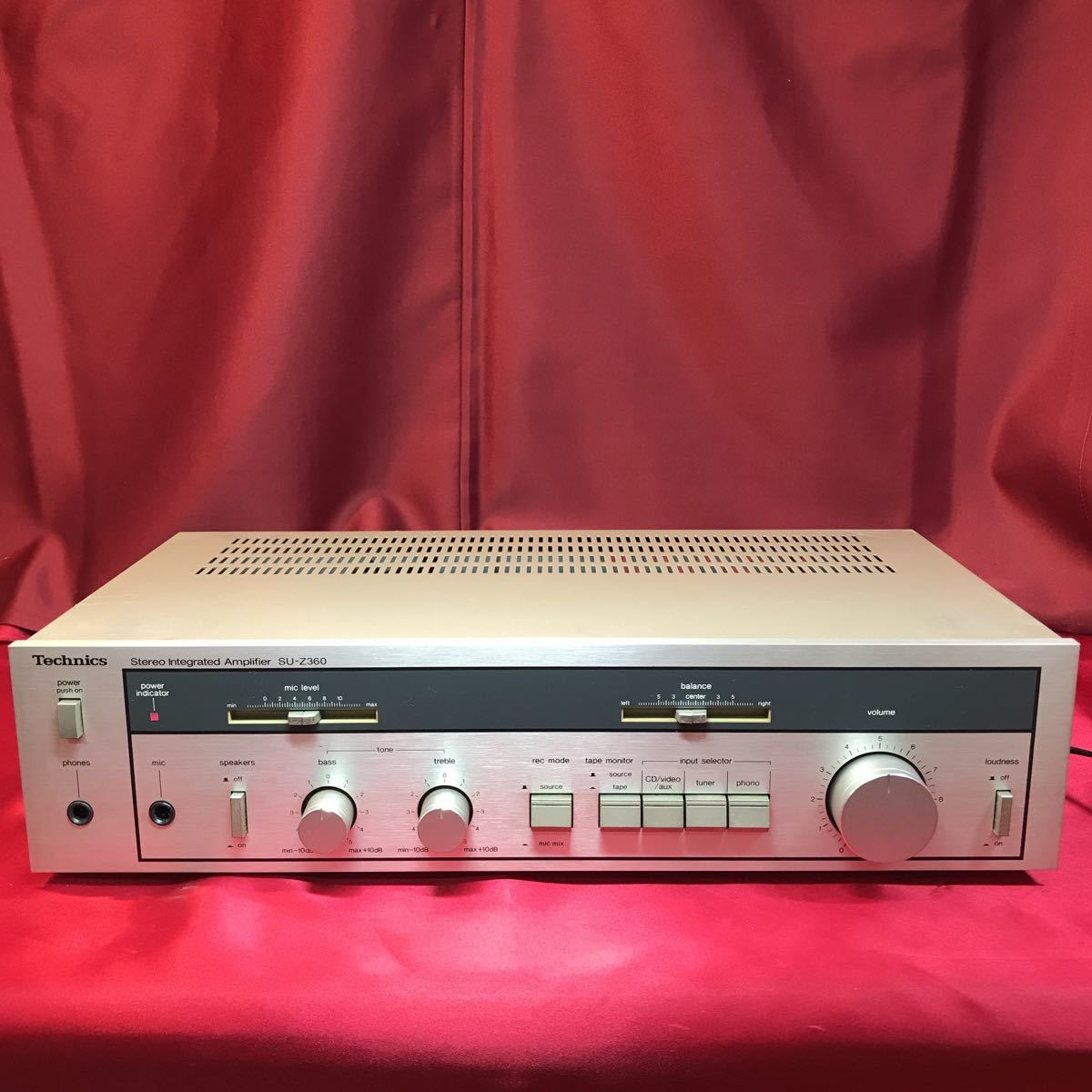 Technics テクニクス ステレオプリメインアンプ SU-Z36 【公式通販】