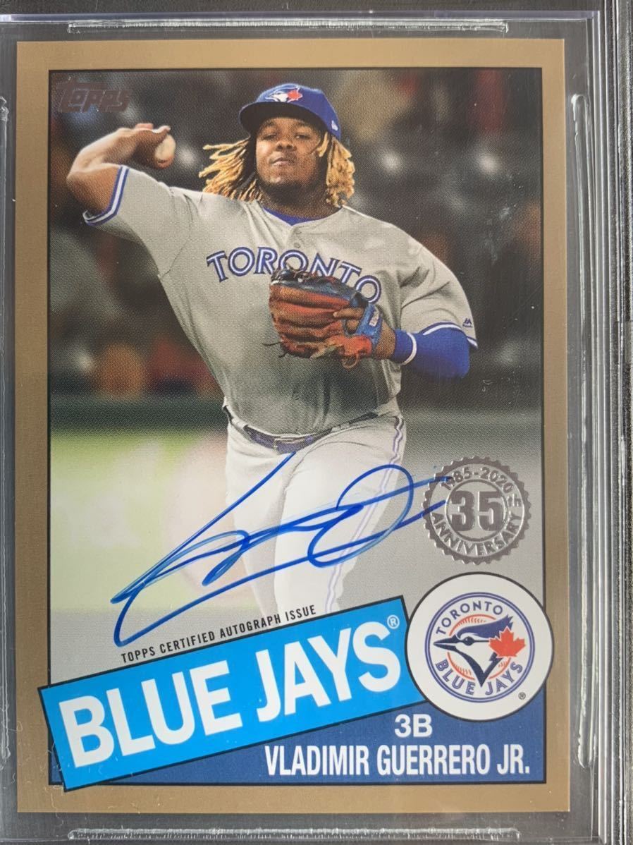 Topps ゲレーロjr 直筆サインカード世界 5枚限定