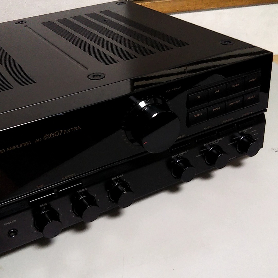 Sansui AU-α607 プリメインアンプ（ジャンク） ジャンク SANSUI サンスイ AU-α607 プリメインアンプ 通電確認OK