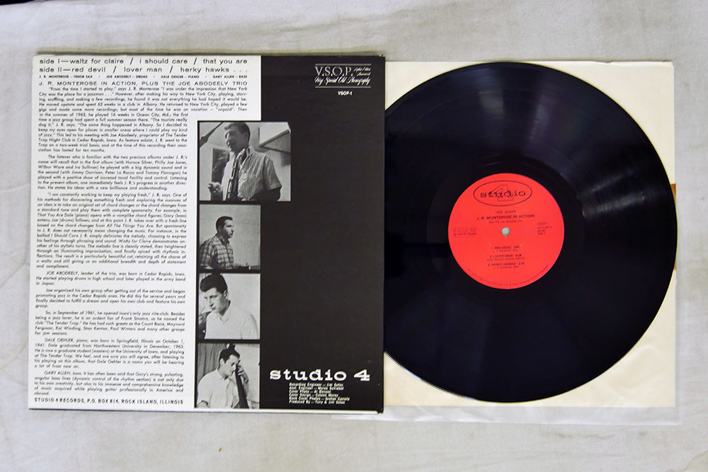 米 83年 J.R. MONTEROSE/IN ACTION/STUDIO 4 VSOP 1の落札情報詳細