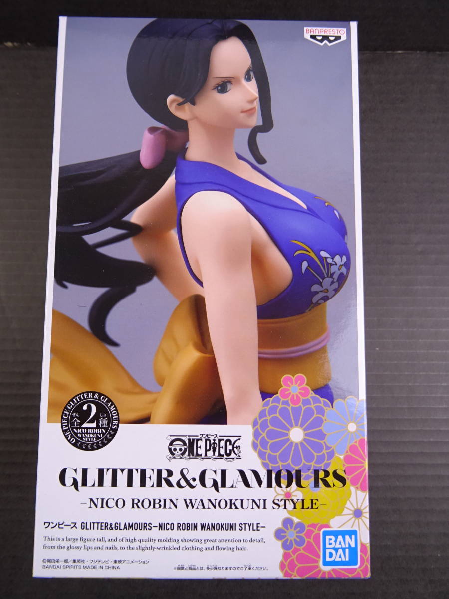T545 プライズ ワンピース Glitter Glamours Niko Robin Wanokuni Style ニコ ロビン A 中古 の落札情報詳細 ヤフオク落札価格情報 オークフリー スマートフォン版