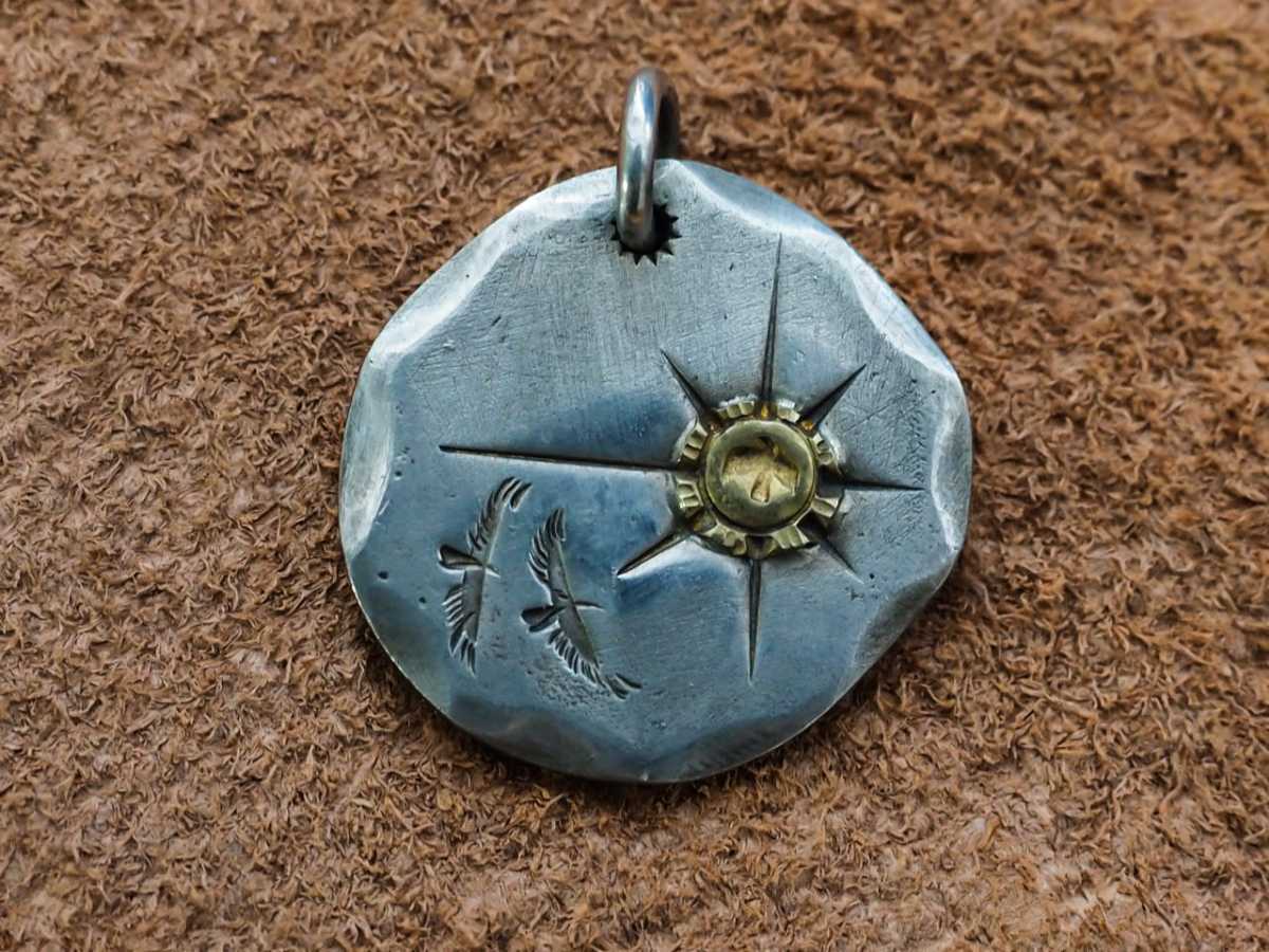 イーグル彫、大タタキメタルセット ゴローズ 八本彫りメタル付きタタキ