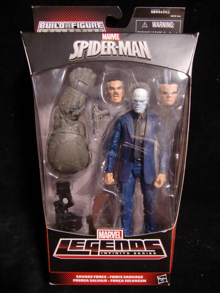マーベルレジェンド ML スパイダーマン カメレオン JJJ ハンマー