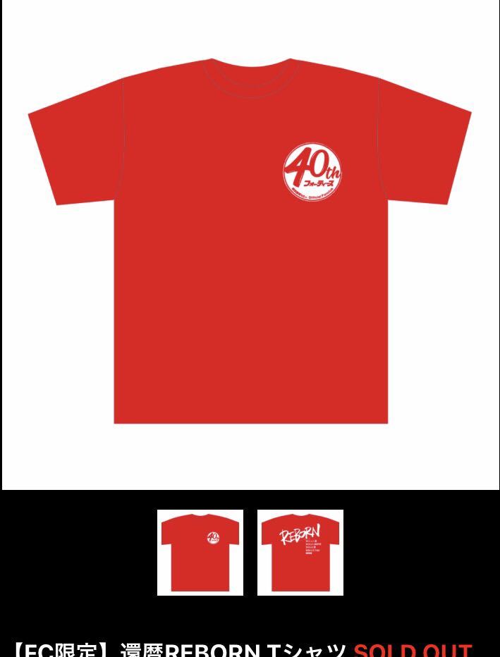 新品】限定品 横浜銀蝿40th ベースのTAKU 還暦REBORN Tシャツ Lサイズ