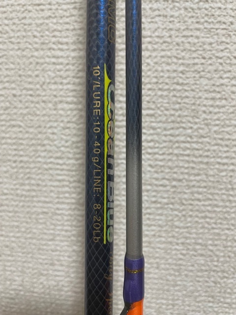 未使用品！！釣竿！ケンクラフト　オーシャンブルー ベイスペシャル KCBY 100SP ケンクラフト オーシャンブルー ベイスペシャル KCBY 130SPの通販 by