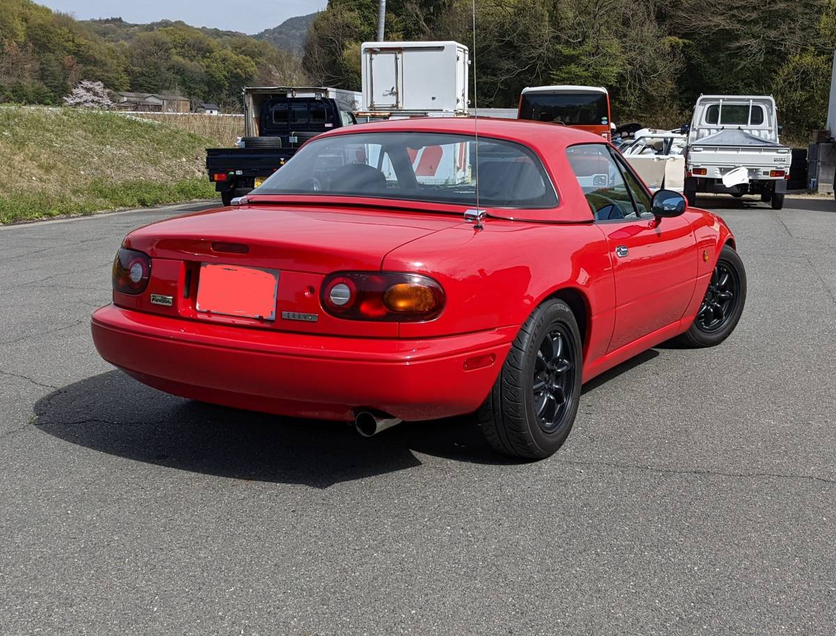 最終値下げ マツダ ユーノス ロードスター Na6 全塗装済み 足回りブッシュ打ち替え 車高調 ワタナベ14インチ バッテリー交換済み の落札情報詳細 ヤフオク落札価格情報 オークフリー スマートフォン版