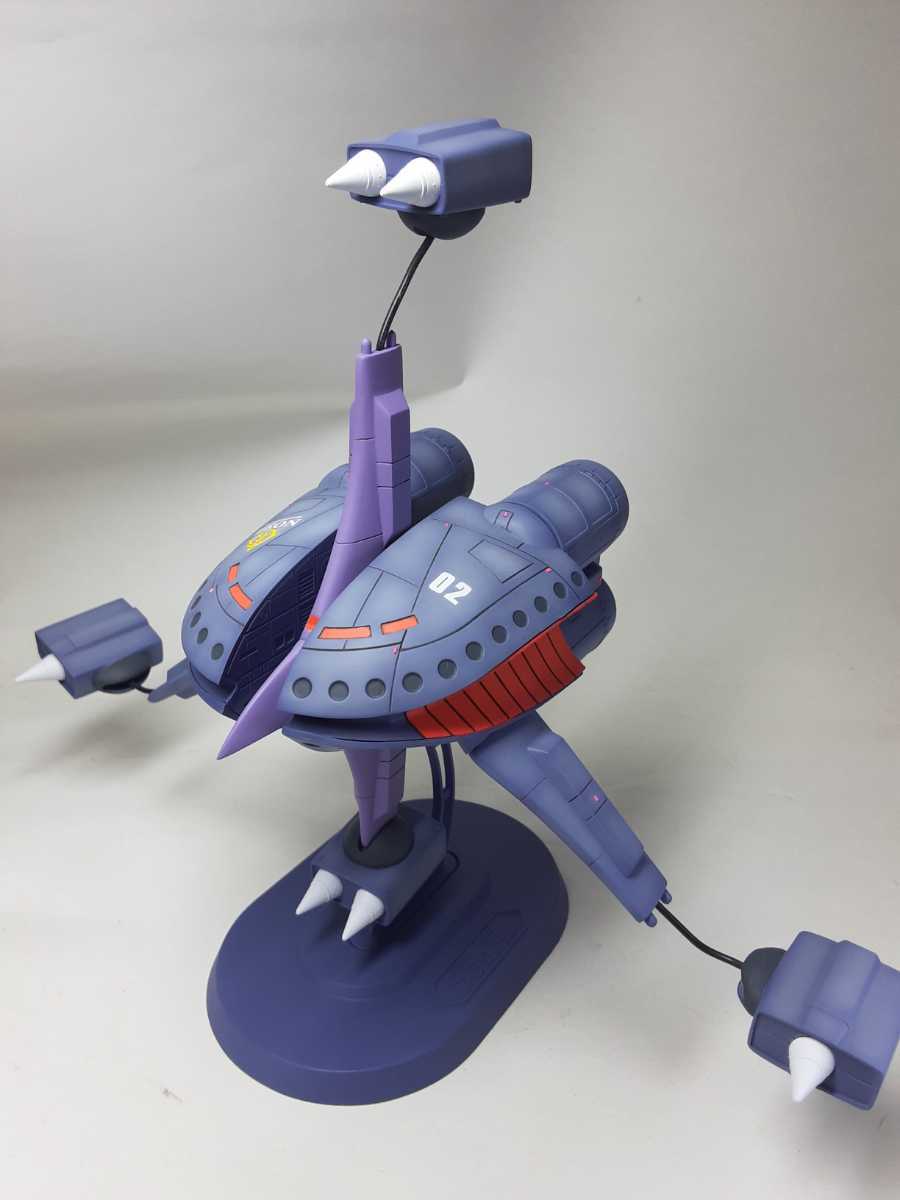 旧キット 1/550 ジオン軍モビルアーマー ブラウブロ 塗装 改修 完成品