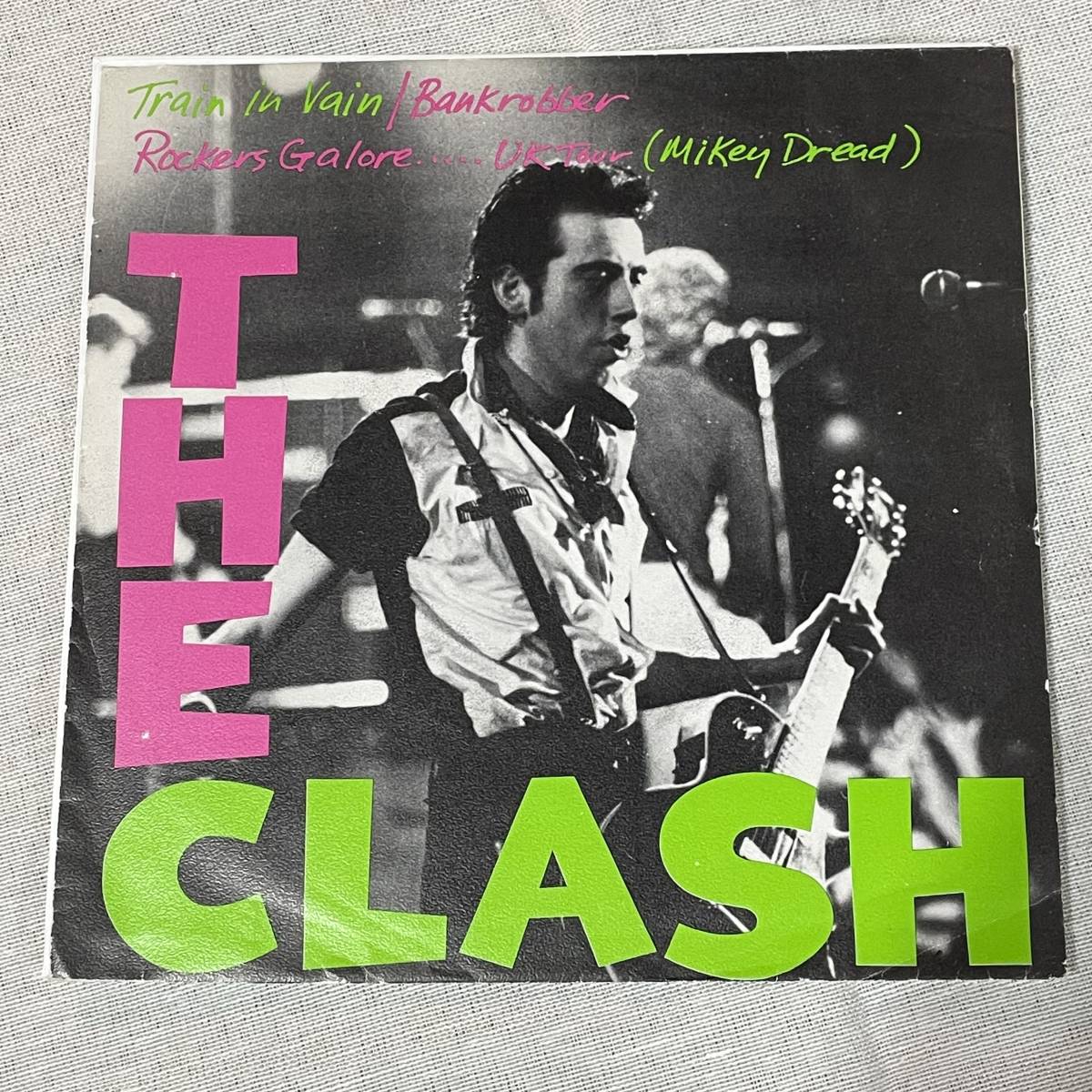 The Clash - Train In Vain / Bankrobber 7インチ mikey dread joe