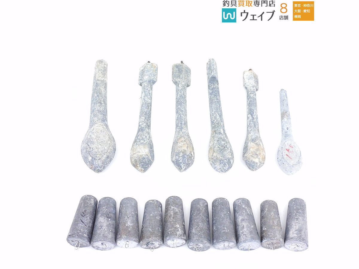 胴突 オモリ 錘 おもり 約140号 400号 総重量 約10 3kg セット の落札情報詳細 ヤフオク落札価格情報 オークフリー スマートフォン版