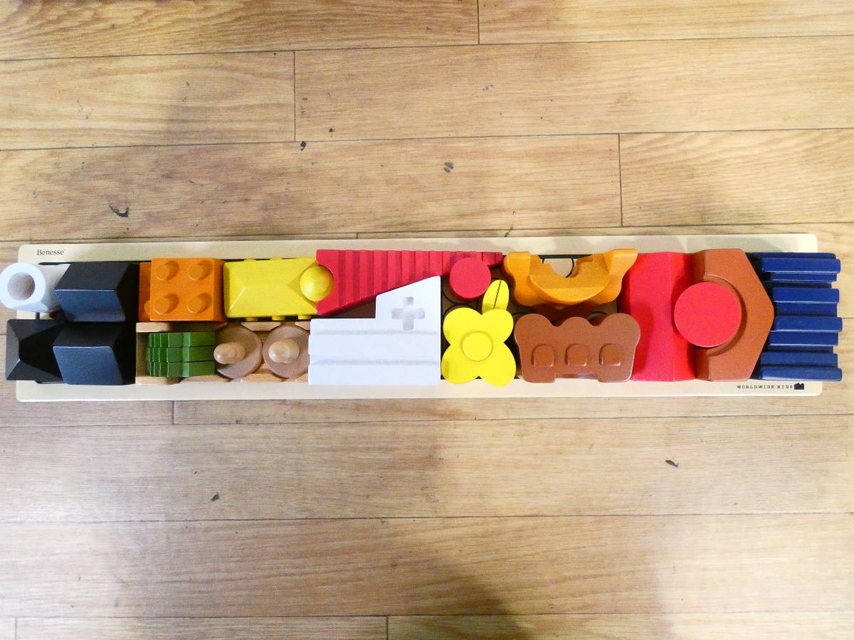 ☆ Benesse ベネッセ ブロック パズル Stage6 Emotional Toys Explore