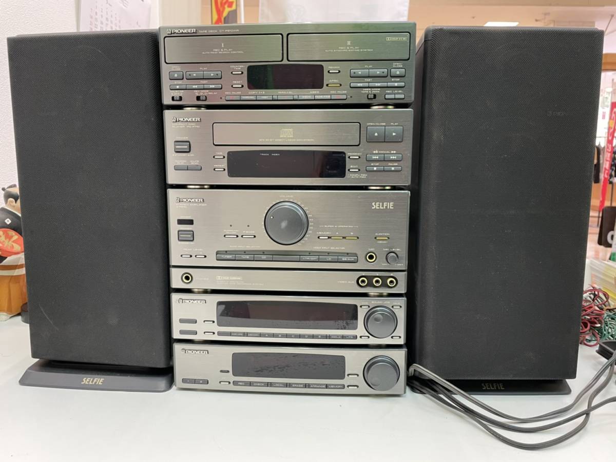 伊3206）Pioneer SELFIE S90 システムコンポ おまとめ ジャンク品 SONY