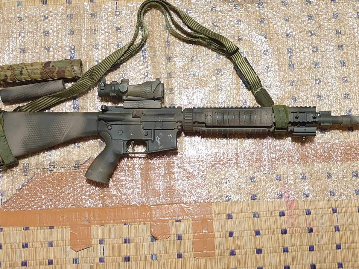 東京マルイ SPR Mk12 Mod1 電動ガン ACOG 海兵隊 m4 m16 電動ガンの