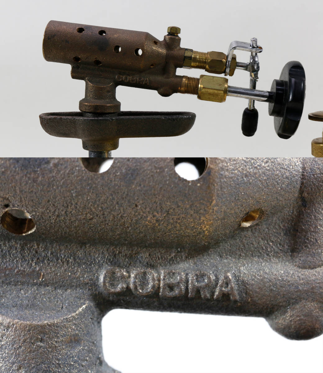 ○未使用保管品 アンティーク COBRAガソリントーチランプ No.85 トーチ
