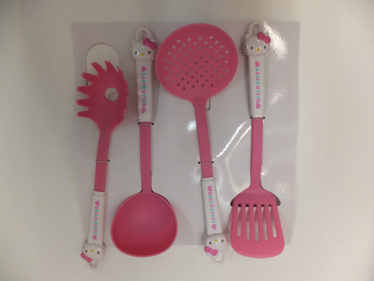 激レアHello Kitty キッチンツールセット 5点ハローキティ