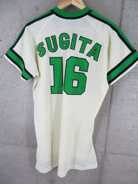 中古】0340b2◇美品です◇実使用◇南海ホークス Hawks【杉田久雄 ♯16