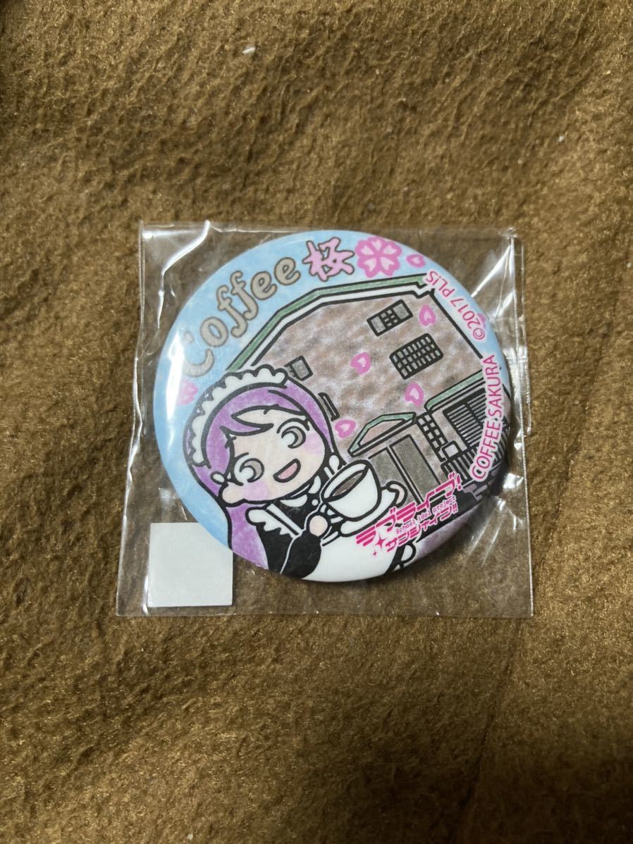 ラブライブ サンシャイン まちあるき 缶バッジ 桜内 梨子