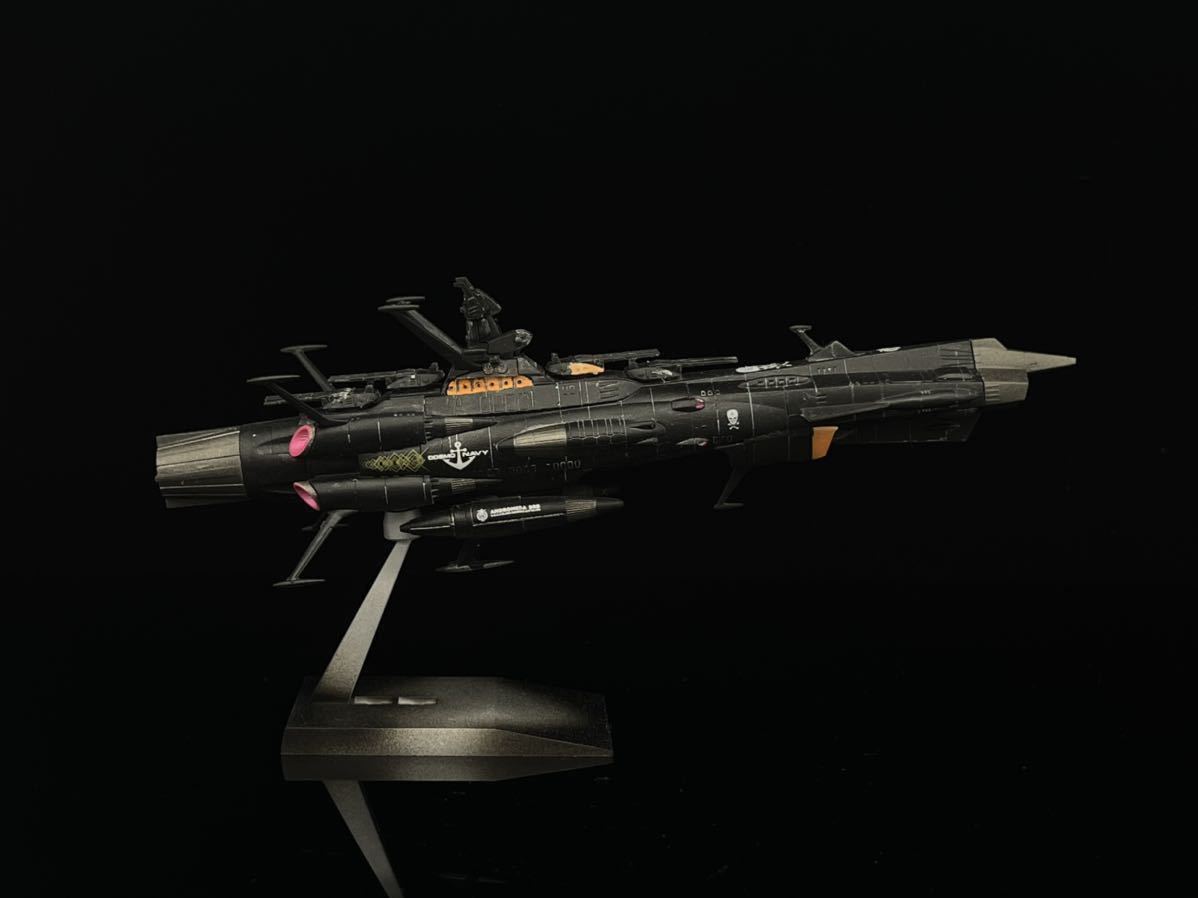 メカコレ 自立無人戦闘艦bbbアンドロメダブラック 塗装済 完成品 宇宙戦艦ヤマト22 宇宙戦艦ヤマト の落札情報詳細 ヤフオク落札価格情報 オークフリー スマートフォン版