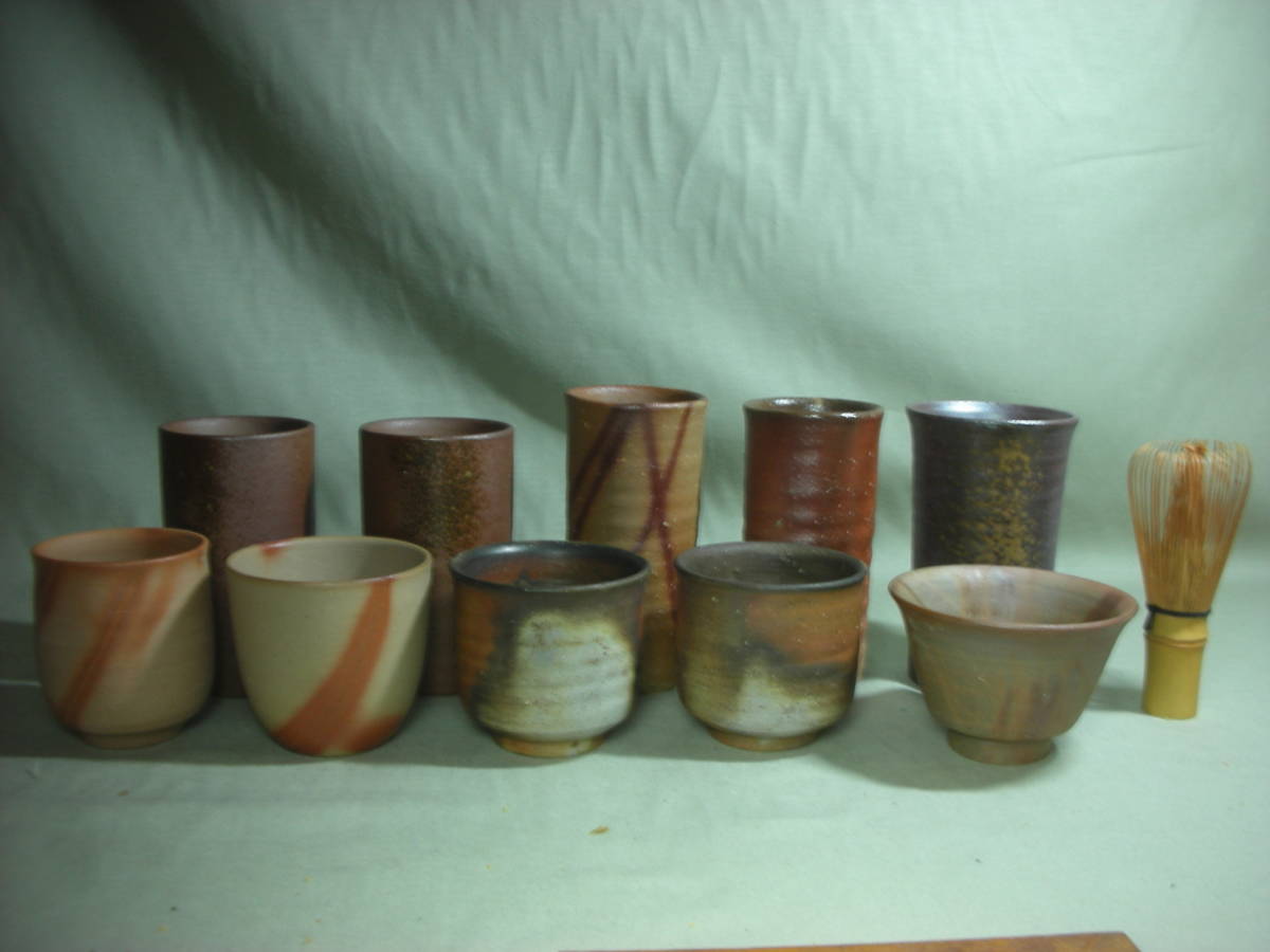 備前 煎茶器揃 五郎兵衛 共箱 備前 煎茶器揃 五郎兵衛 共箱 【