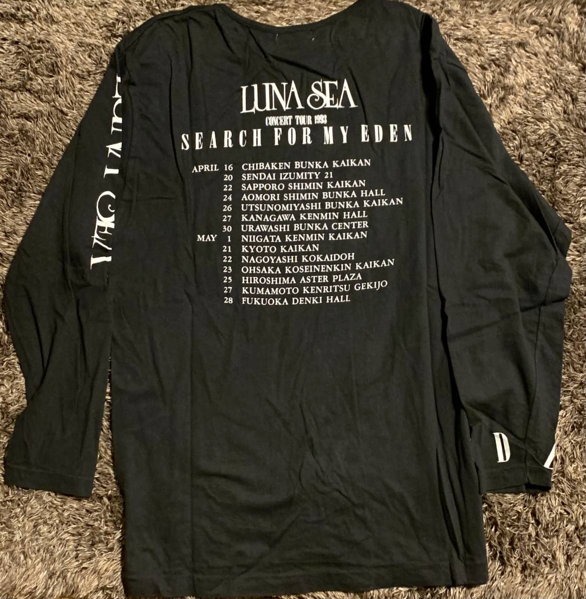 LUNA SEA EDEN 1993 Tシャツ 【公式通販】
