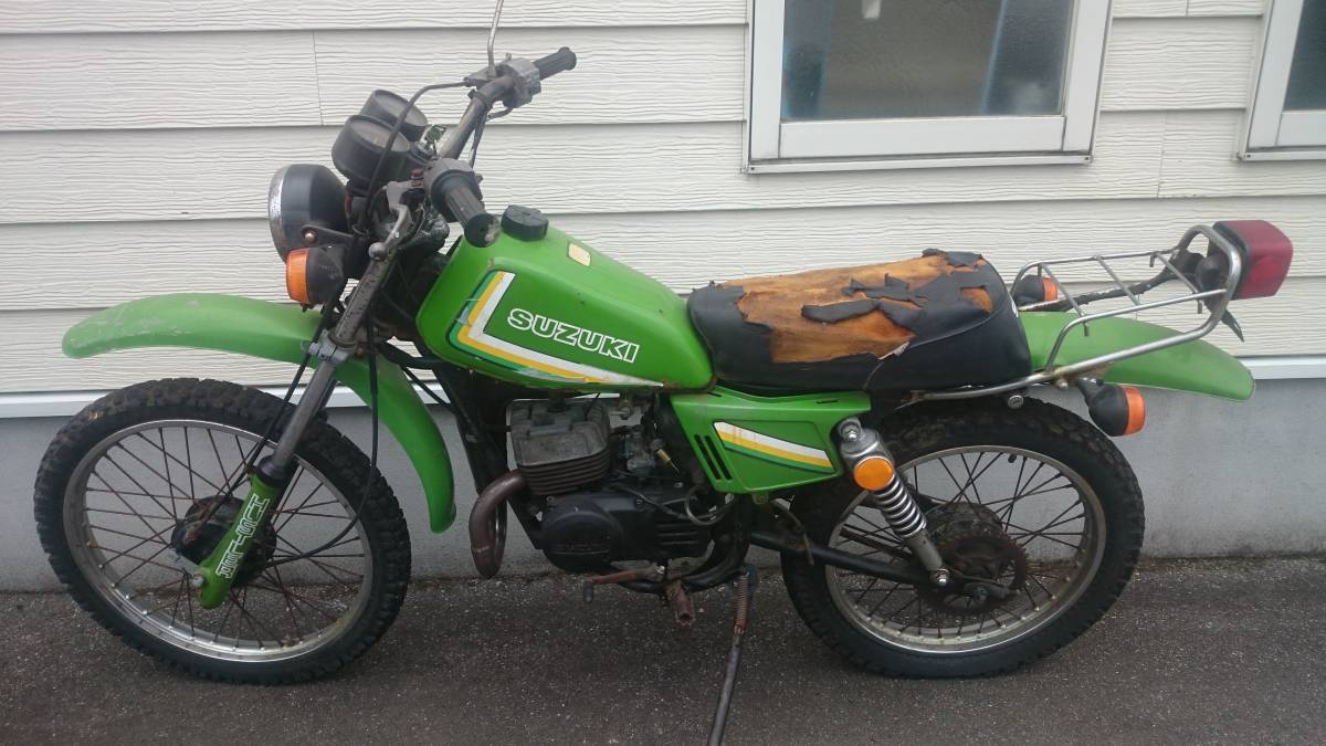 TS50 ハスラー スズキ パーツ取り ベース エンジン実動