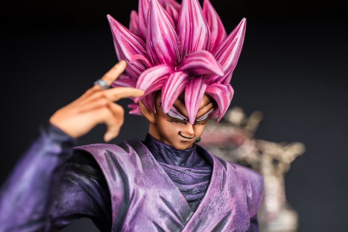 ドラゴンボール ゴクウブラック ロゼ フィギュア リペイント