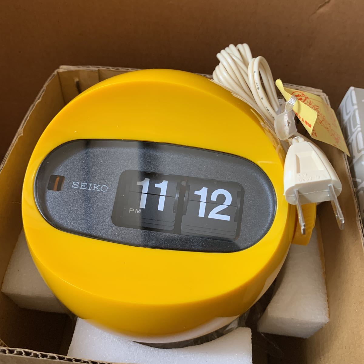 新品 アンティーク SEIKO セイコー デジタル クロック SD-506 パタパタ