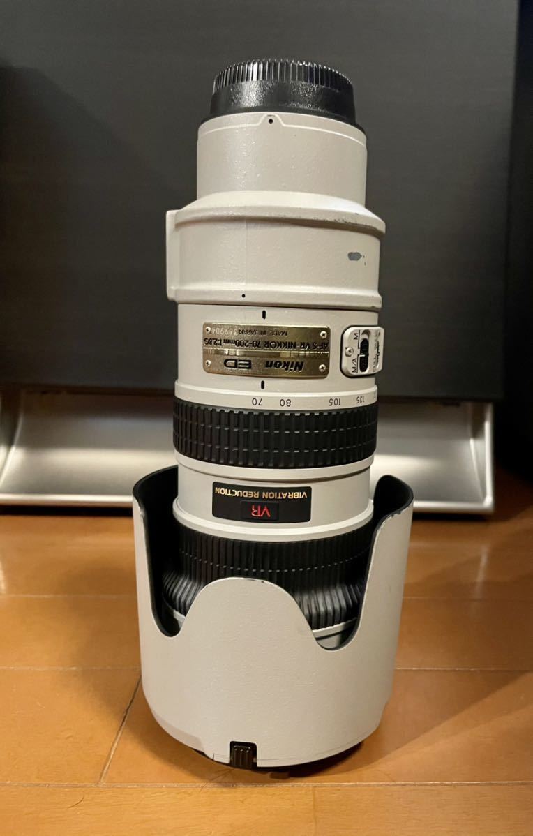 NIKON ニコン AF-S N 70-200mm F2.8 ライトグレー ジャンク