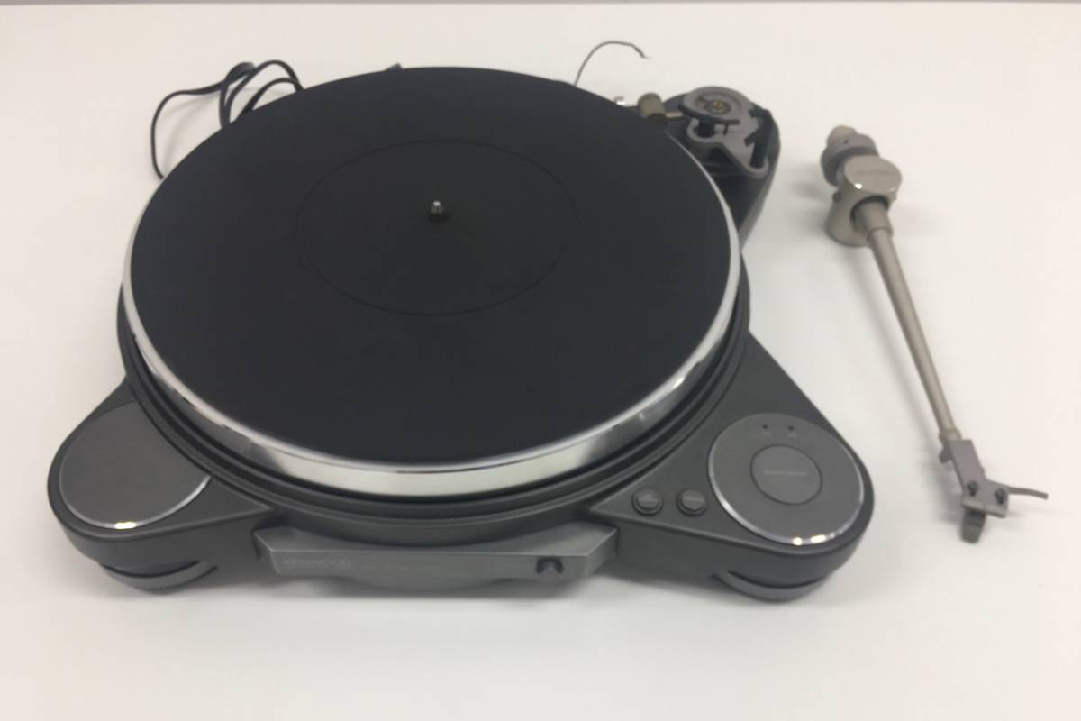 KENWOOD ダイレクトドライブターンテーブル KP-07 【動作品】 KENWOOD KP-07 ダイレクトドライブターンテーブル