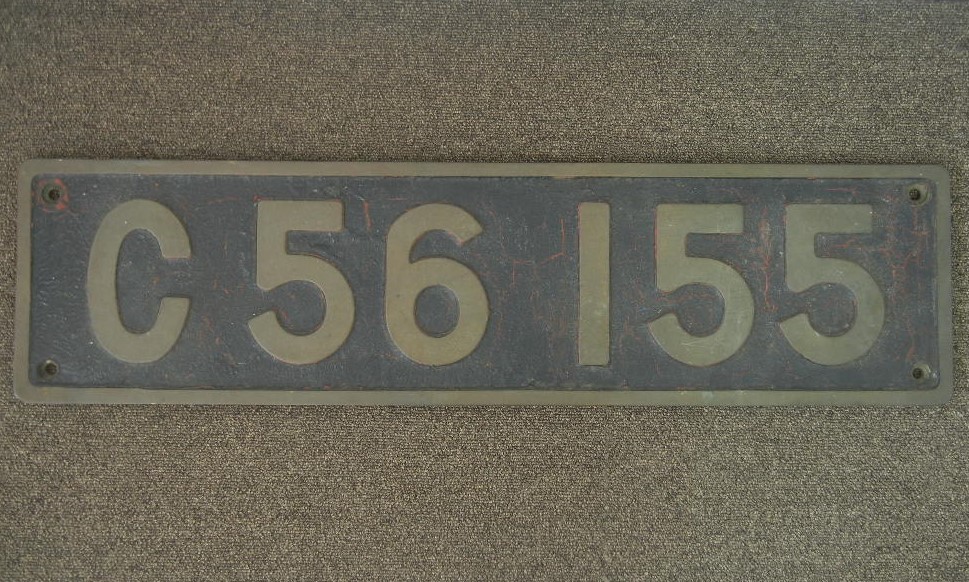 1円スタート！C56 プレート C56 155 SL 鉄道 国鉄 機関車 蒸気機関車