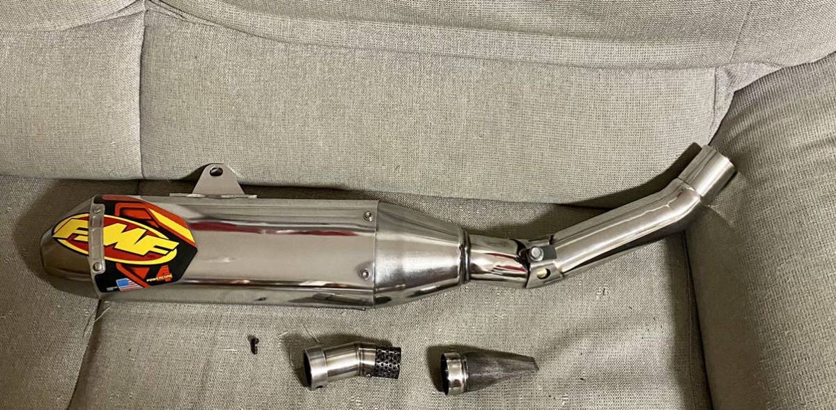 WR250rFMFマフラーPowerCoreサイレントボム付き