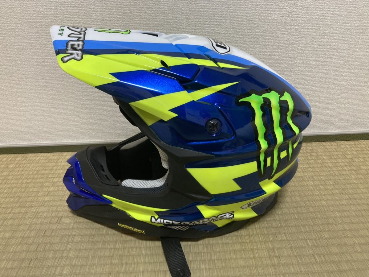 美品】SHOEIショウエイオフロードヘルメットVFX-WR〈Mサイズ〉 待たし