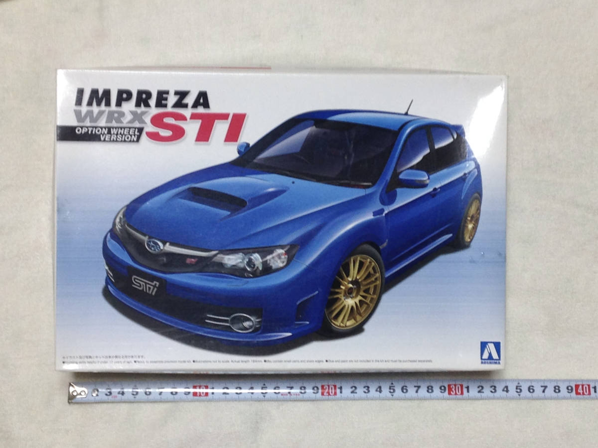 アオシマ 1 24 インプレッサwrx Sti ハッチバック5ドア 鷹眼 オプションホイールバージョン 中古 の落札情報詳細 ヤフオク落札価格情報 オークフリー スマートフォン版
