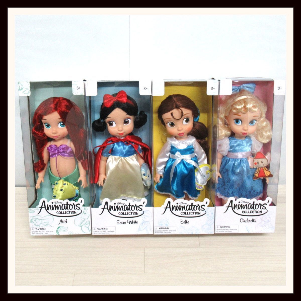 品揃え豊富で ディズニープリンセス アニメータードール4体セット キャラクターグッズ Devzone Positivecoach Org