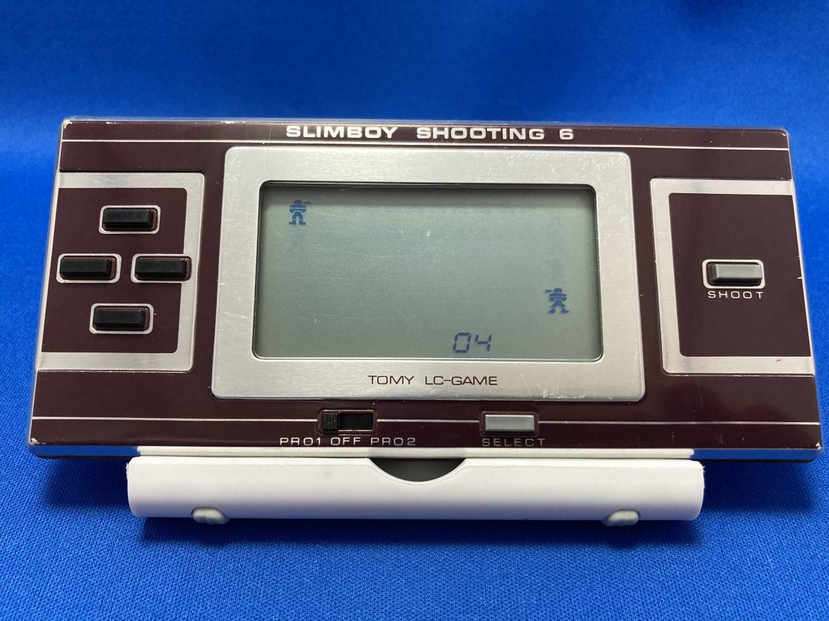 動作メンテ品】LSIゲーム スリムボーイシューティング6 ゲーム