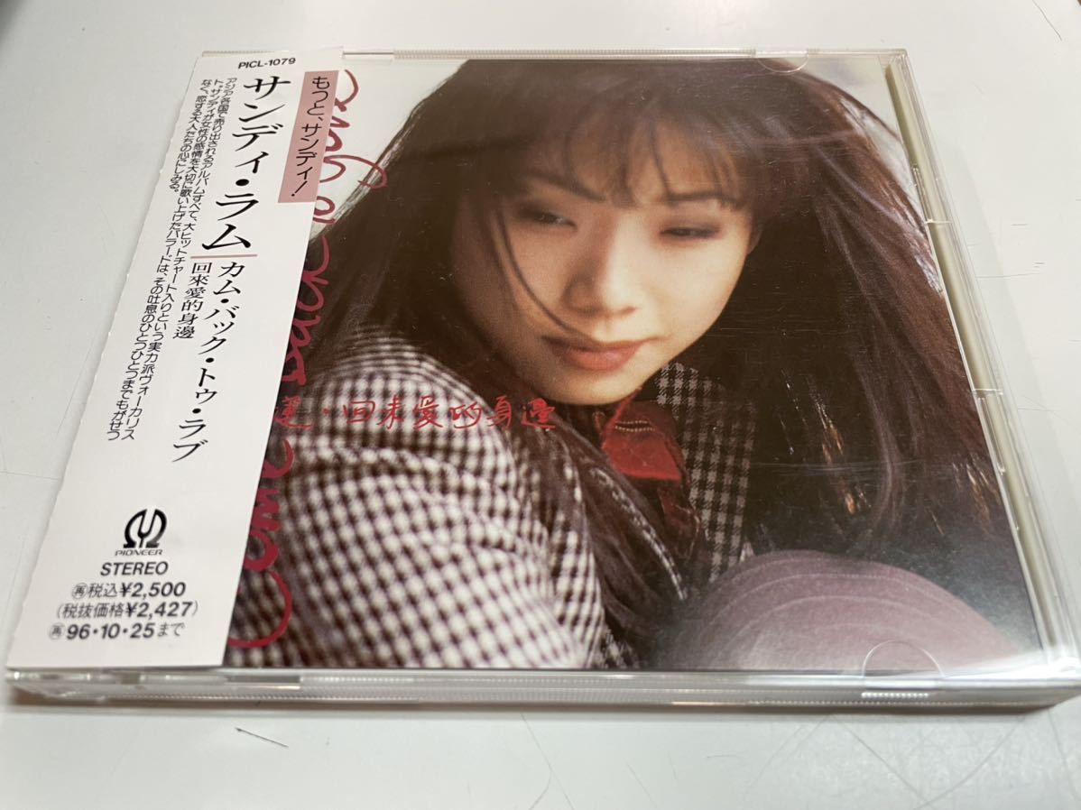 美品蒸着銀圏盤CD－林憶蓮 サンディー・ラム「都市觸覺之推搪」日本製 サンディ•ラム林憶蓮/FACES and PLACES都市觸覺/91年日本盤 CD