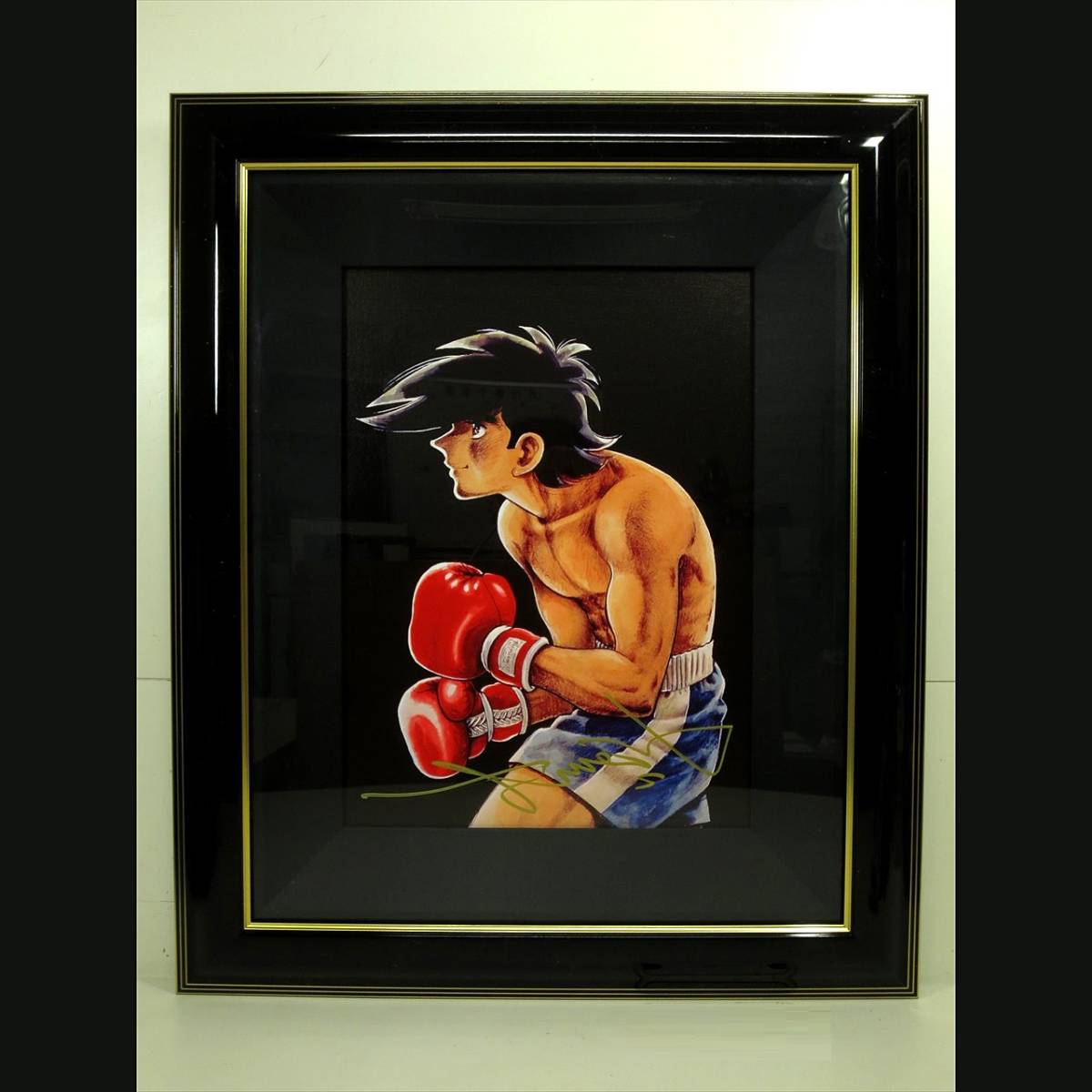 〓 ちばてつや『闘魂』ピエゾグラフ 直筆サイン入り 保証書付き 世界